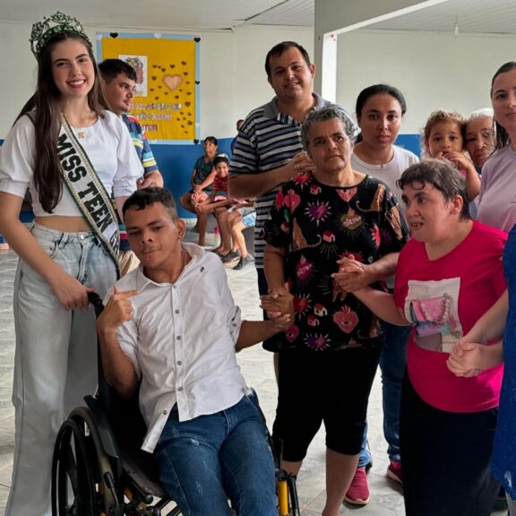 Miss Teen Grand International visits Foundation in Brazil
